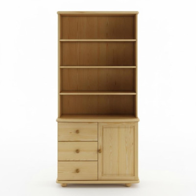 Echte Handarbeit Vollholz Schrank Wand Schrank Schränke Vitrine Hoch Vitrinen