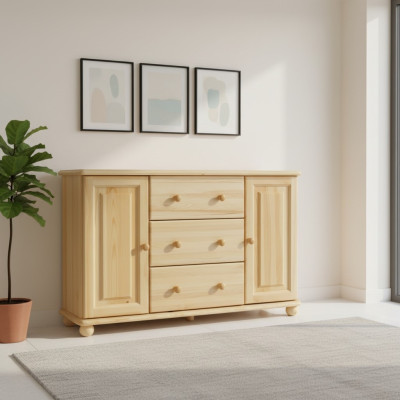 Massive Kommode Sideboard Kommoden Echtholz Schränke Neu Anrichte Möbel Schrank
