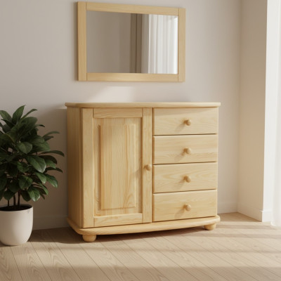 Design Kommode Handarbeit Holz Sideboard Neu Vollholz Möbel Neu Anrichte Schrank