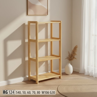 Bücherregal Standregal Regal Schrank Aufbewahrung Neu Holz Möbel Handarbeit