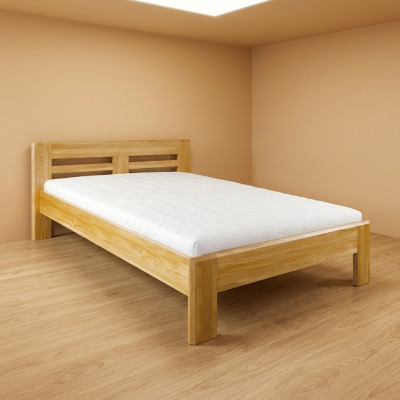 Holzbett Echtes Holz Bett Betten Schlafzimmer Hotel 180x200 Stil Massive Möbel