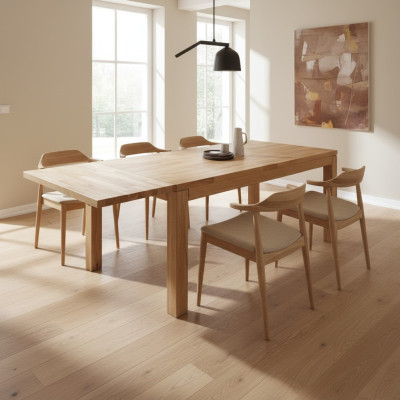 Esstisch Tisch Esszimmer Wohnzimmer Holz Vollholz Möbel Holz Möbel Handarbeit