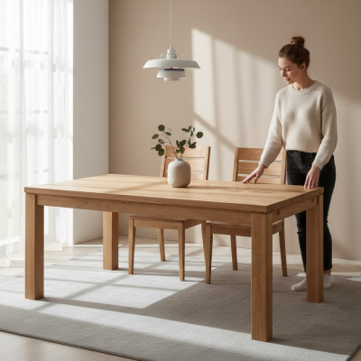 Esszimmer Wohnzimmertisch Massivholz Tisch Esstisch Holztisch Neu