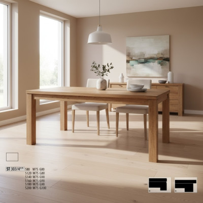 Esszimmer Wohnzimmertisch Massivholz Tisch Esstisch Holztisch Neu