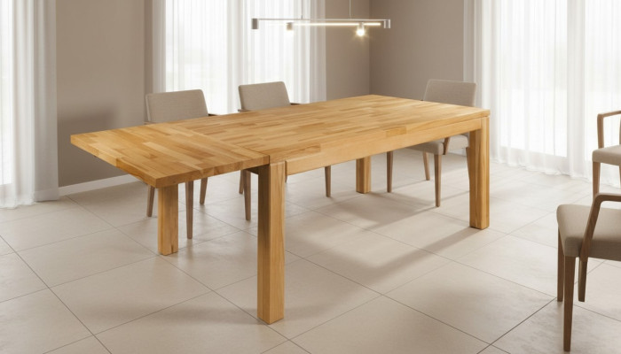 Esszimmer-Wohnzimmertisch Massivholz Tisch Esstisch Holztisch Konferenztisch Neu