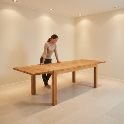 Esstisch Holz Tische Wohn Ess Zimmer Tisch Massivholz 140x90cm Esstische Massiv