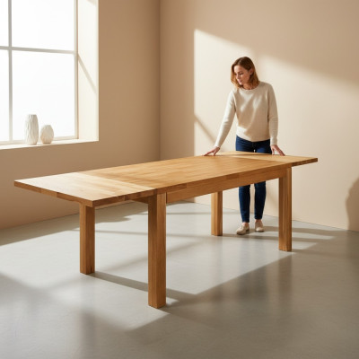 Holztisch Massive Holz Tische Esstisch Konferenztische 160x90cm Eiche Vollholz