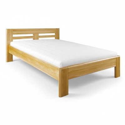 Betten Holzbett Echtes Holz Bett Hotel Design Stil Massive 140x200 Schlafzimmer