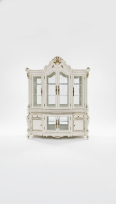 Vitrine Schrank Vitrinen Deko Wohnzimmer Schau Schränke Barock Design