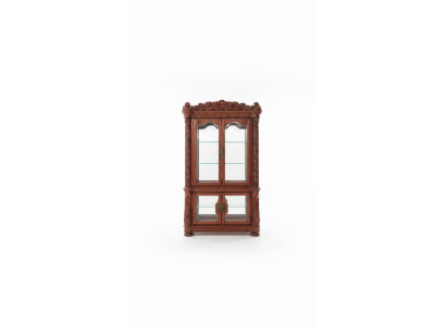 Edle Vitrine Antik Stil Barock Rokoko Schrank Schaufenster Deko Wohnzimmer