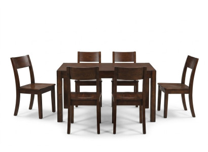 Esstischset 6x Stühle Esstischset Gruppe Holztische 7tlg
