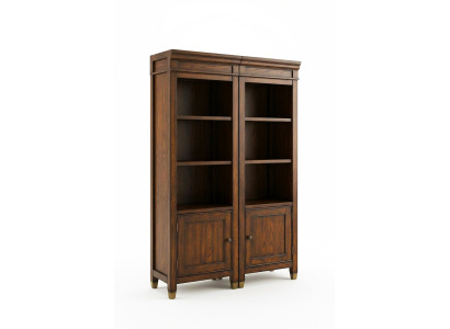 Set mit 2 Vitrinen Vitrine Schrank Vitrinen Wohnzimmer Schau Regal Design Regale