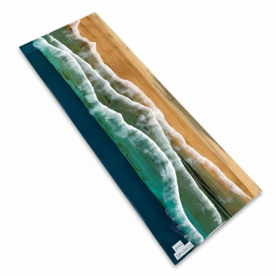Esstisch Design Tisch Moderne Tische Meer Ozean Fluss Epoxid Harz
