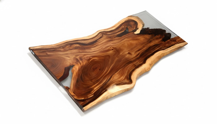 Epoxidharz Esstisch River Table Echtes Holz Massiv Tische 200x90