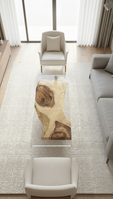 Esstisch Meer Wasser River Echtes Holz Flusstisch 180x90 Tische