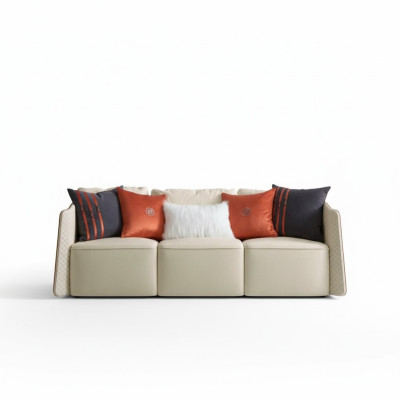 Dreisitzer Couch Polster Design Sofa Moderne 3er Sitz Sofas Zimmer Möbel Couchen