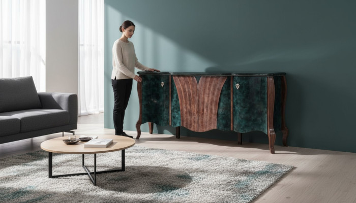 Designer Sideboard Big Kommode Schrank Modern Kommoden Kommodenschrank