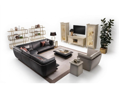 Design Möbel Couch Sofagarnitur Couchen Sofa Garnituren 4tlg. Set arredoclassic