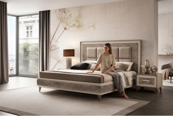 Bett Polster Luxus Doppel Hotel Betten 180x200 ehe Schlaf Zimmer arredoclassic