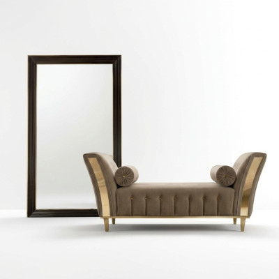 Lounge Sofa Wohnzimmer Stoff Couchen Chaiselounge Sitzpolster arredoclassic