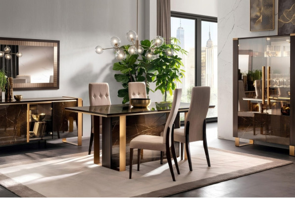 Esstisch Esszimmer Set Essgruppe Klassischer Tisch 5tlg Tische neu 4x Stühle