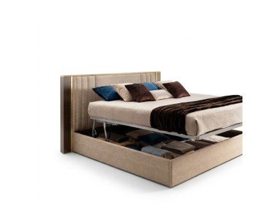 Designer Holz Bett Schlafzimmer Edles Polster Möbel Doppel Betten arredoclassic