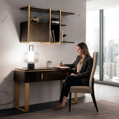 Designer möbel Schreibtisch Wandregal und Stuhl neue Möbel italienische Möbel