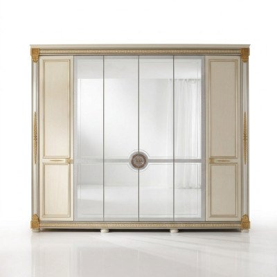 Kleiderschrank Schlafzimmer Holz Schrank Modern Stil Schränke Luxus Klassisch