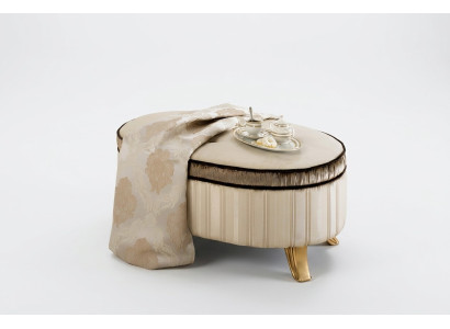 Design Polster Hocker Fußhocker Ottomane Sitz Chaise Gepolstert Pufa Sitzbänke