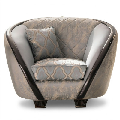 Design Sessel Stoff Couch Sofa Polster Sofas Sessel Fernseh 1 Sitz arredoclassic