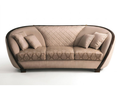 Sofa Couch Polster 3 Sitzer Textil Sofas Couchen Sitz Garnituren Design Club