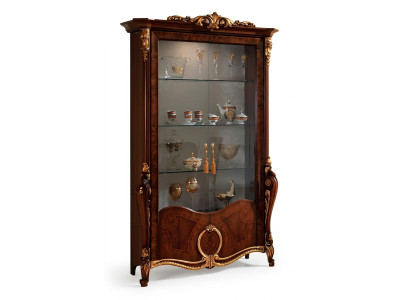 Luxus Vitrine Möbel Wohnzimmer Schrank Glas Vitrinen Designer Schränke Kommode