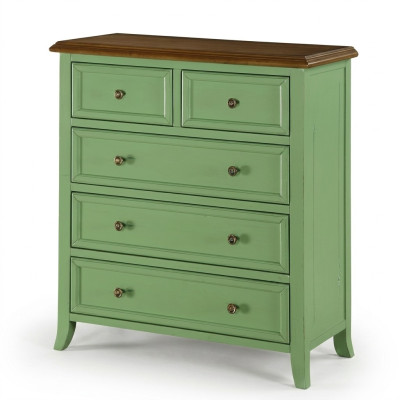 Grüne Kommode Anrichte Sideboard schrank Echte Holz möbel kommoden schränke neu