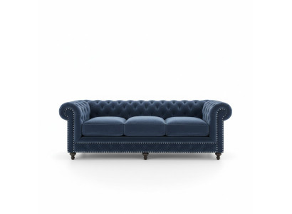 Chesterfield Sofa Couchen Polster Garnitur Couch Polster Stoff Leder