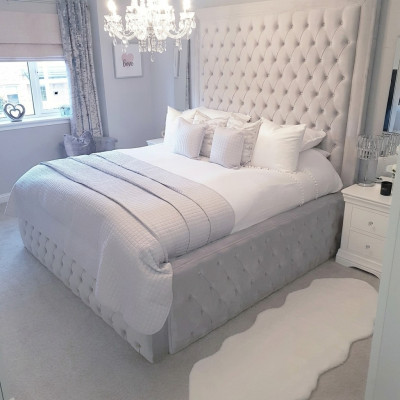 Hotel Chesterfield Luxus Bett Weißes Schlafzimmer Englische Betten