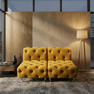 Chesterfield Hotel Doppel Leder Bett Schlafzimmer Polster Luxus Betten 200x200cm