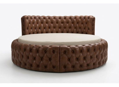 Designer Bett Schlafzimmer Betten Textil Leder Hotel Luxus Polster Samt