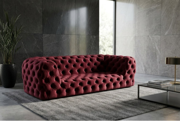 Designer Bett Schlafzimmer Betten Textil Leder Hotel Luxus Polster Samt Stoff