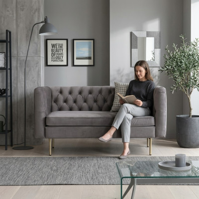 Designer weißes Chesterfield Doppelbett Luxus Schlafzimmer Betten