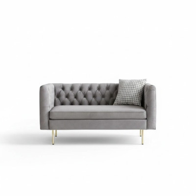 Designer weißes Chesterfield Doppelbett Luxus Schlafzimmer Betten