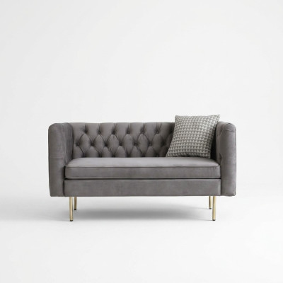 Englische Stil Möbel Chesterfield Zwei Sitzer Couch Pink Turkis Gelb Blau Sofa