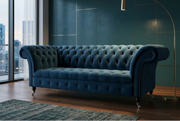 big sofa chesterfield couch sofa polster designer couchen samt textil leder neu