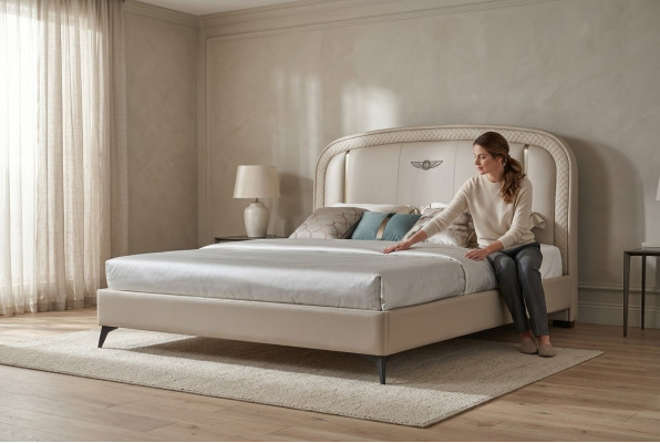 Bett Polster Design Luxus Doppel Hotel Deko Betten 180x200cm Schlaf Zimmer