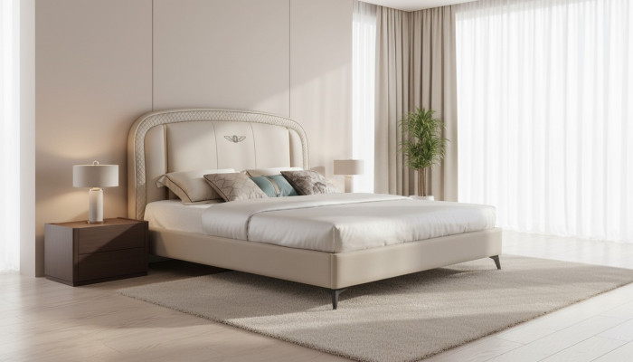 Bett Polster Design Luxus Doppel Hotel Deko Betten 180x200cm Schlaf Zimmer