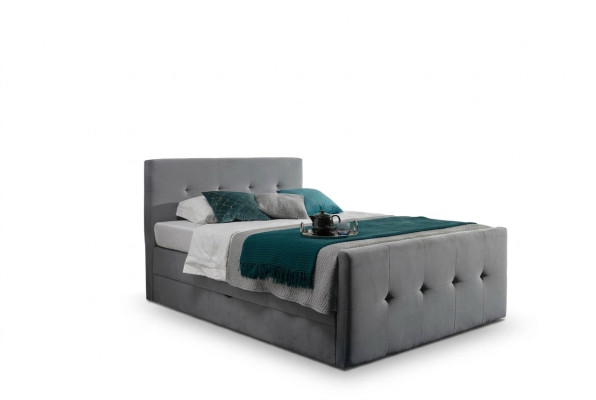 Chesterfield Bett Polsterbett Doppelbett Betten xxl Design Luxus Boxspringbett