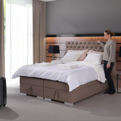 Luxus Schlafzimmer Bett Polster Design Luxus Doppel Hotel Betten Chesterfield