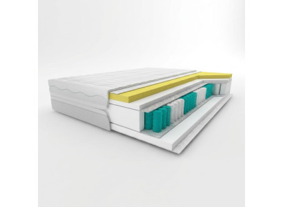 Hochwertige Matratze 7 Zonen Bett Visco Schaumstoff 100x200 Matratzen Luxus 20cm