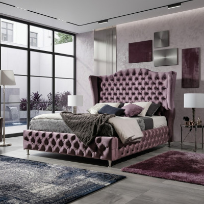 Königliches Chesterfield Bett Doppel Betten Schlafzimmer Möbel