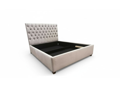 Chesterfield Bett Polster Design Luxus Doppel Hotel Betten Gold Luxus Hotel Neu