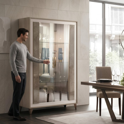 Kommode Vitrine Kommoden Vitrinen Kommodenschrank Glas Designer Schrank Schränke